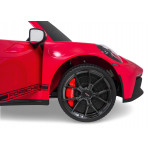 Elektrické autíčko 911 Porsche GT3 STRONG MP4 - dvojmiestne, červené